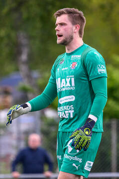 Åstorps målvakt Robin Streifert
