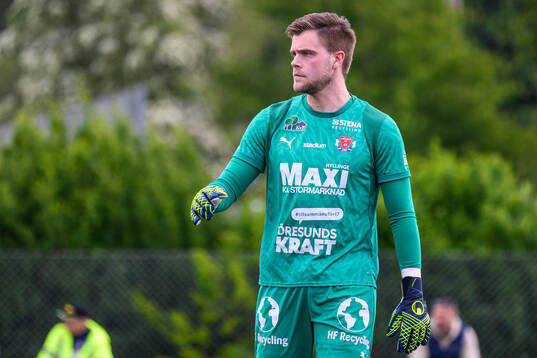 Åstorps målvakt Robin Streifert