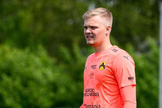 Astrios målvakt Zackarias Nilsson