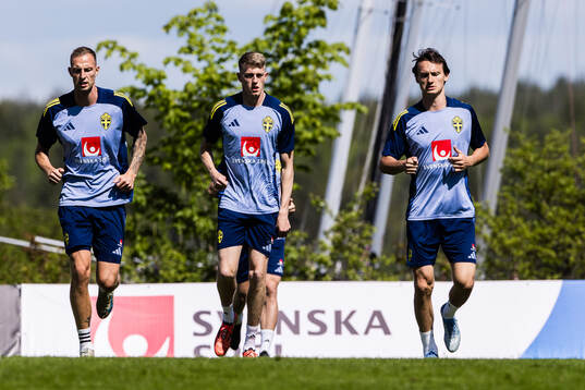 Gustaf Nilsson, Alexander Bernhardsson and Hjalmar Ekdal of