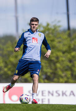 Emil Holm the Swedish men's national football team