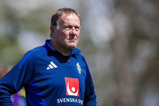 Assistant coach Remy Reijnierse of the Swedish men's