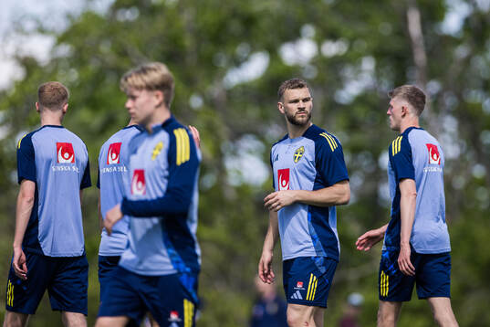 Jesper Karlström of the Swedish men's national football