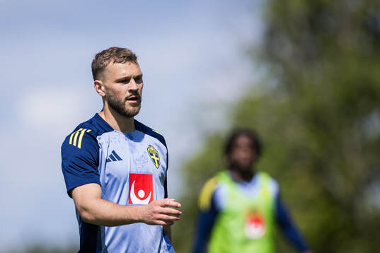 Jesper Karlström of the Swedish men's national football