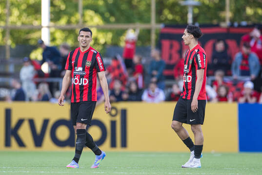 Brommapojkarnas Nabil Bahoui deppar