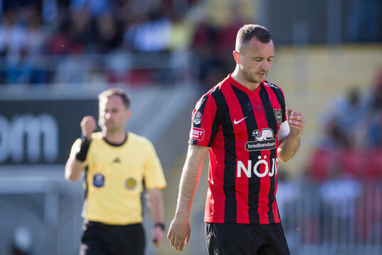 Brommapojkarnas Even Hovland deppar
