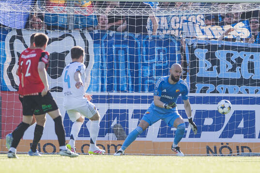 Djurgårdens målvakt Filip Manojlovic