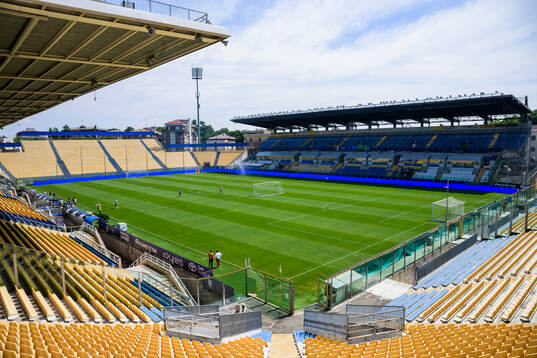 General view of Stadio Ennio Tardini