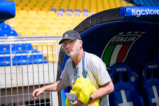 Head coach Peter Gerhardsson of the Swedish women’s