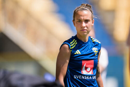 Julia Zigiotti Olme of the Swedish women’s national