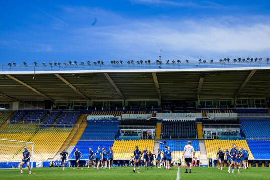 Players of the Swedish women’s national football team