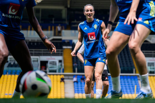 Kosovare Asllani of the Swedish women’s national football