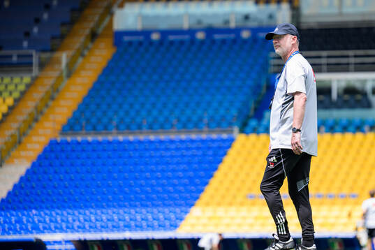 Head coach Peter Gerhardsson of the Swedish women’s