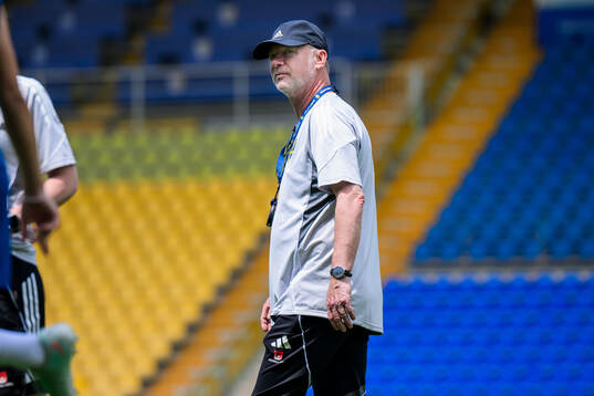 Head coach Peter Gerhardsson of the Swedish women’s