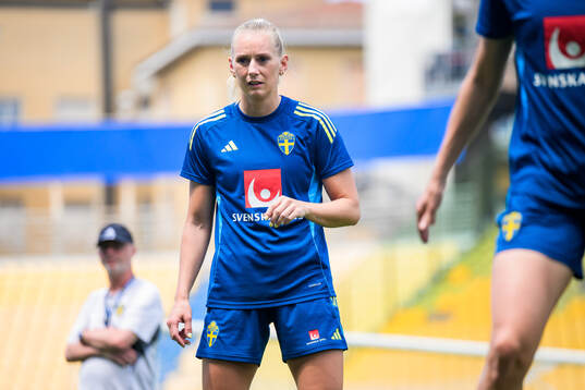 Stina Blackstenius of the Swedish women’s national