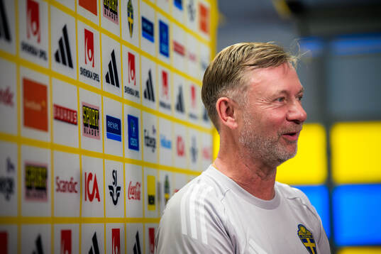 Head coach Peter Gerhardsson of the Swedish women’s