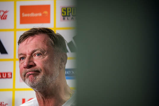 Head coach Peter Gerhardsson of the Swedish women’s