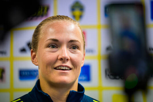 Magdalena Eriksson of the Swedish women’s national