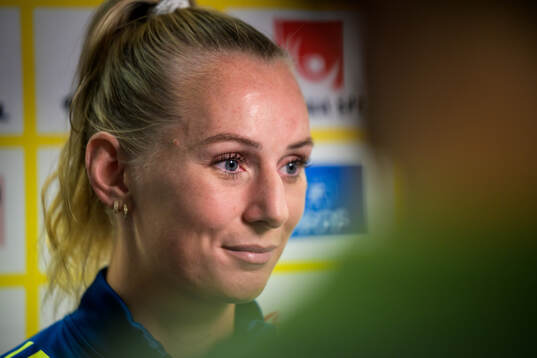 Stina Blackstenius of the Swedish women’s national