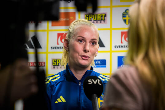 Stina Blackstenius of the Swedish women’s national