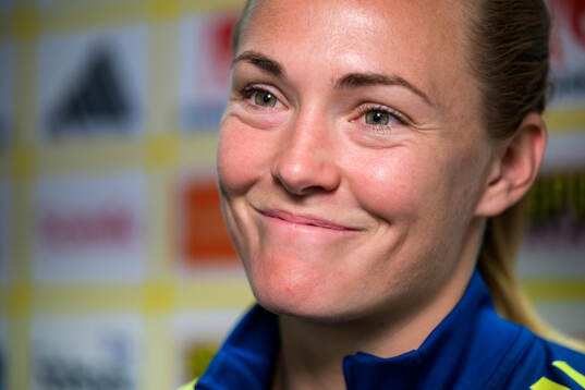 Magdalena Eriksson of the Swedish women’s national