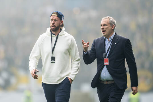 Malmö FFs Pontus Jansson och Pierre Nordberg då matchen