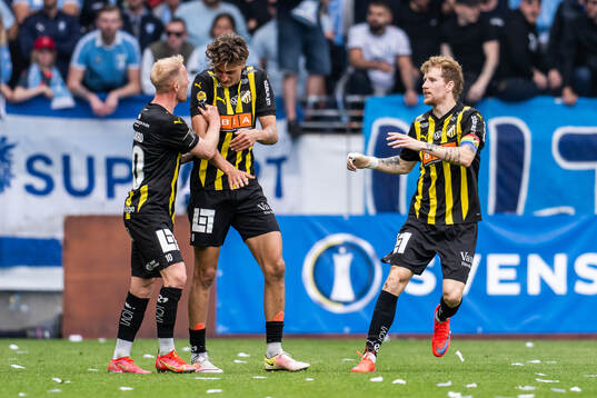 Häckens Mikkel Rygaard Jensen och Silas Andersen