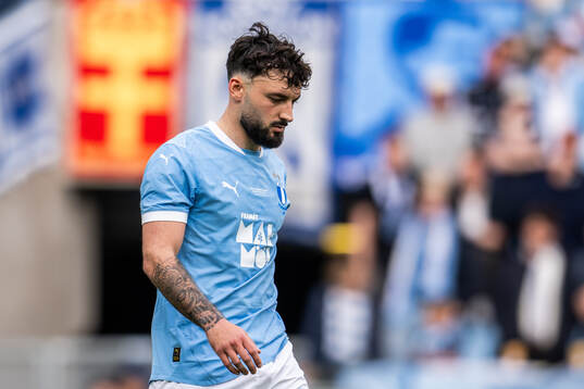 Malmö FFs Sead Haksabanovic deppar