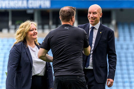 Svenska fotbollsförbundets ordförande Simon Åström