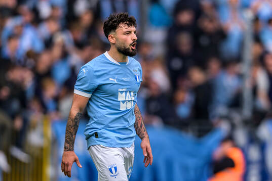 Malmö FFs Sead Haksabanovic deppar