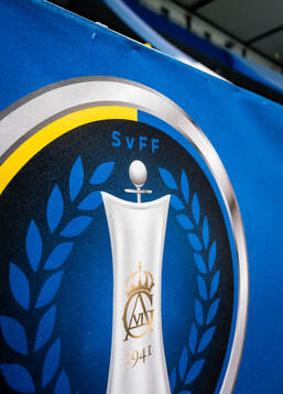 Svenska Cupen logotyp på Eleda Stadion