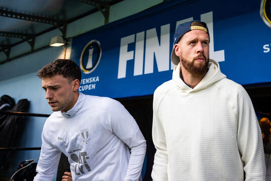Malmö FFs Colin Rösler och Pontus Jansson