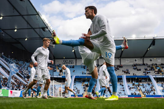 Malmö FFs Hugo Bolin och Colin Rösler
