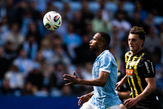 Malmö FFs Anders Christiansen och Häckens Silas Andersen