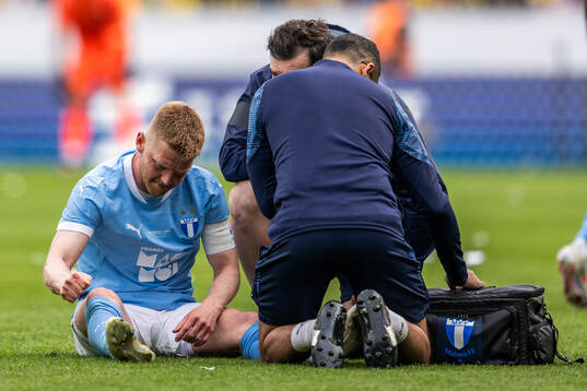 Malmö FFs Anders Christiansen får vård