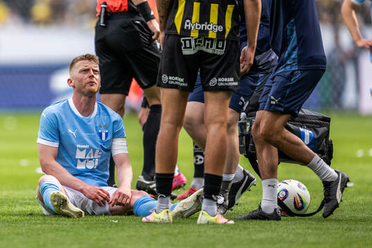 Malmö FFs Anders Christiansen får vård