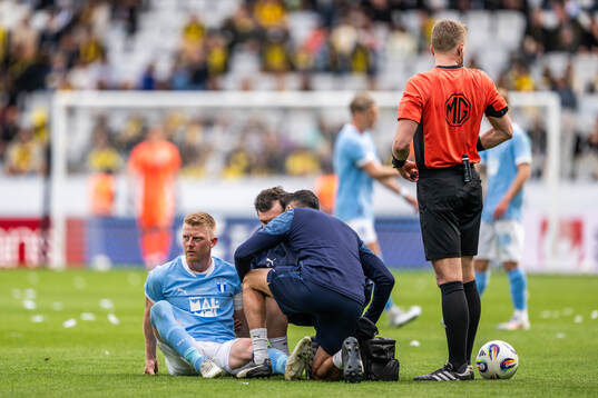 Malmö FFs Anders Christiansen får vård