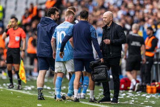 Malmö FFs tränare Henrik Rydström ser Anders