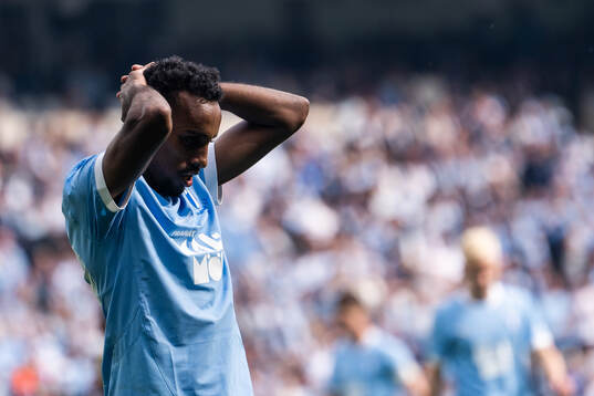 Malmö FFs Taha Ali deppar