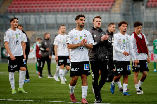 Örebros målvakt Lucas Shlimon deppar