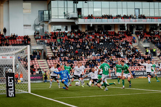 Brages Filip Trpcevski gör 3-3 på Örebros målvakt Malte