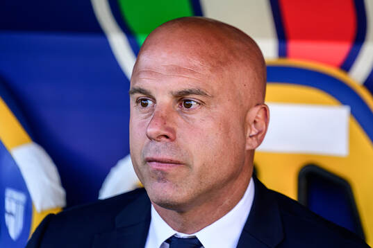 Head coach Andrea Soncin of Italy