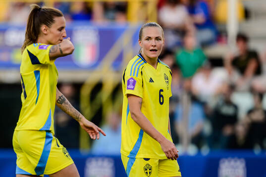 Nathalie Björn and Magdalena Eriksson of Sweden