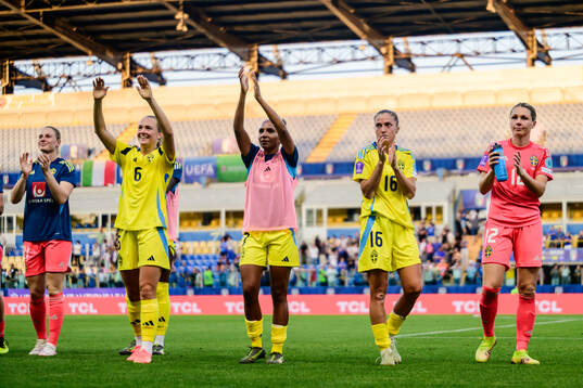 Magdalena Eriksson , Madelen Janogy, Filippa Angeldahl and