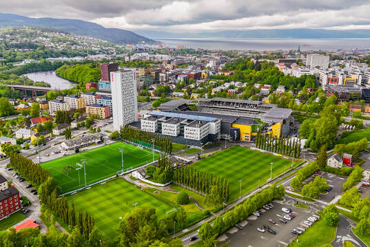 General view of Lerkendal stadion