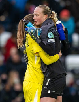 Goalkeeper Cecilie Fiskerstrand of Norway and goalkeeper