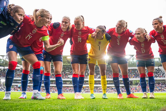 Ada Hegerberg, Mathilde Harviken, Frida Maanum, goalkeeper