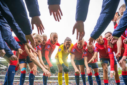 Ada Hegerberg, Mathilde Harviken, Frida Maanum, goalkeeper