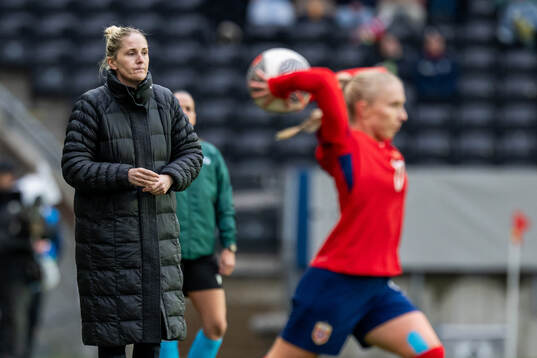 Gemma Grainger, head coach of Norway