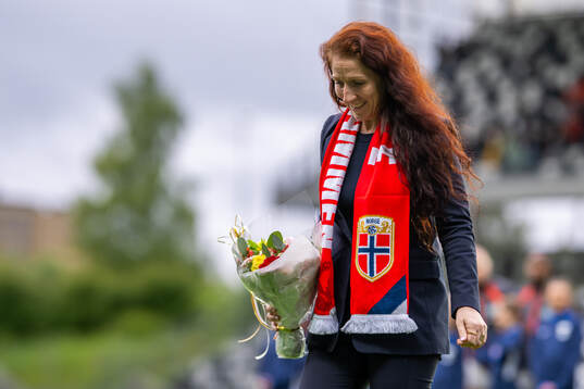 Lise Klaveness, president of the Norwegian Football